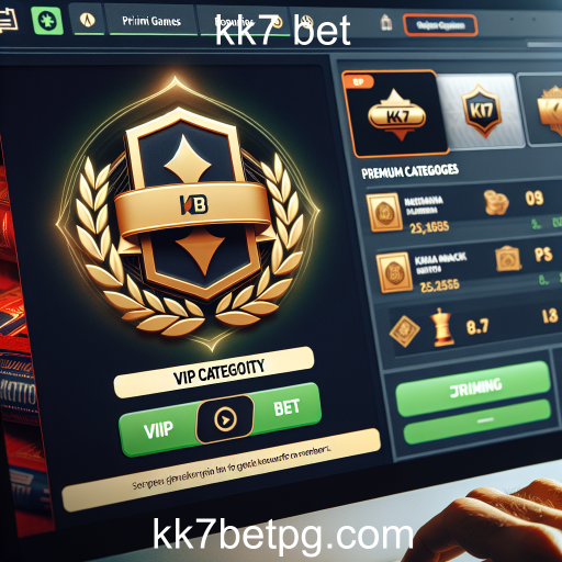Descubra a Categoria VIP da kk7 bet: Uma Experiência de Jogo Exclusiva